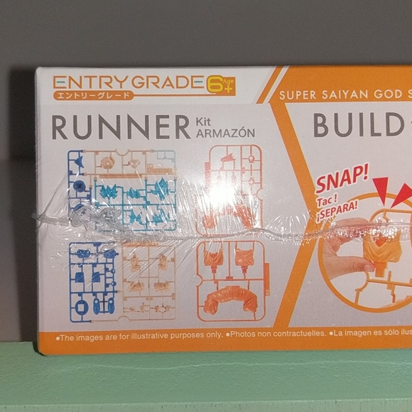 🎀 BANDAI 🎀 Super Saiyan Son Goku Model Kit Japan 🎀 - Picture 6 of 8